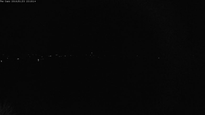 Lake Travis webcam, January 23, 2016 9:25 PM CT