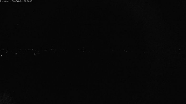 Lake Travis webcam, January 23, 2016 9:30 PM CT