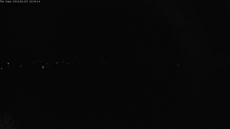 Lake Travis webcam, January 23, 2016 9:40 PM CT