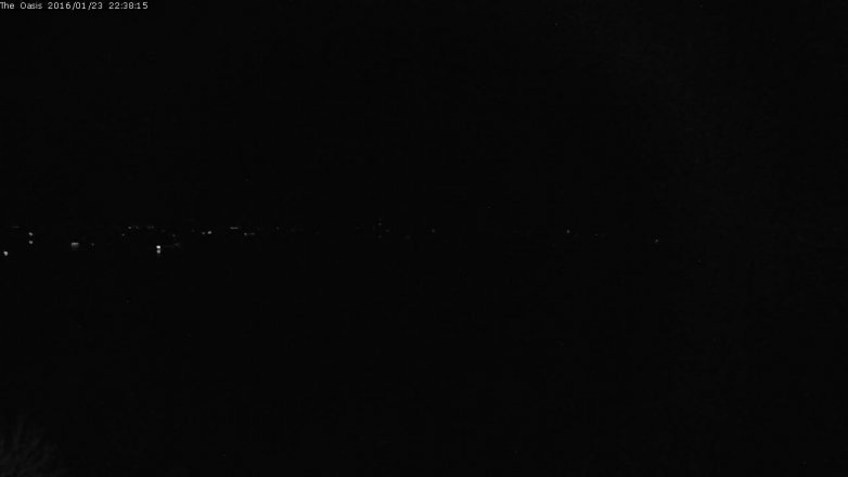 Lake Travis webcam, January 23, 2016 9:45 PM CT