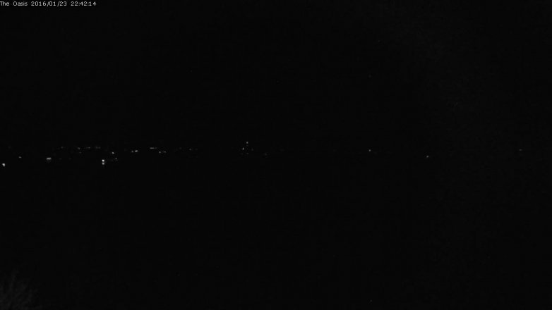Lake Travis webcam, January 23, 2016 9:50 PM CT