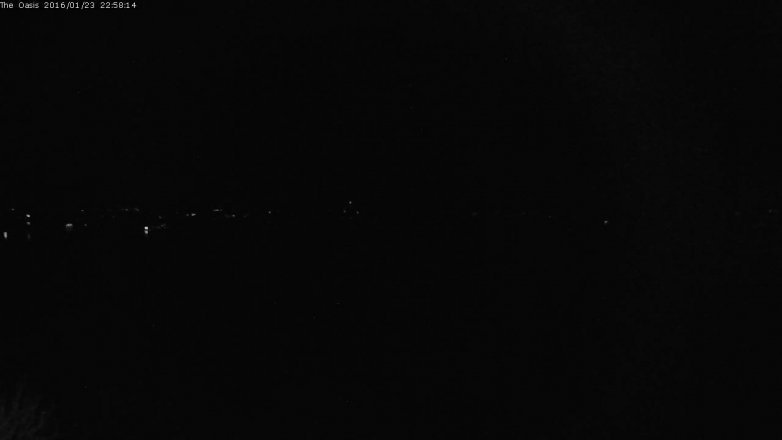 Lake Travis webcam, January 23, 2016 10:05 PM CT
