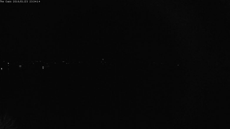 Lake Travis webcam, January 23, 2016 10:40 PM CT