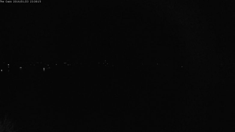 Lake Travis webcam, January 23, 2016 10:45 PM CT