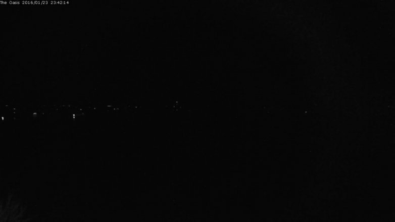 Lake Travis webcam, January 23, 2016 10:50 PM CT