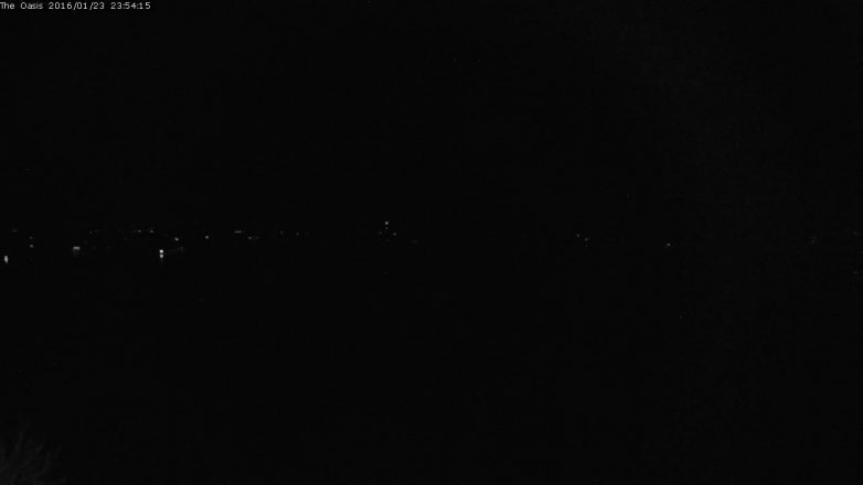Lake Travis webcam, January 23, 2016 11:00 PM CT