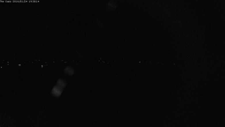 Lake Travis webcam, January 24, 2016 6:45 PM CT