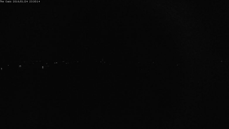 Lake Travis webcam, January 24, 2016 10:35 PM CT