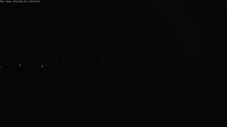 Lake Travis webcam, January 24, 2016 11:00 PM CT