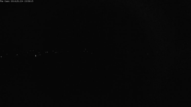 Lake Travis webcam, January 24, 2016 11:05 PM CT