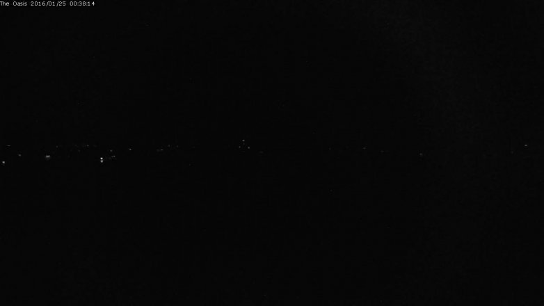 Lake Travis webcam, January 24, 2016 11:45 PM CT
