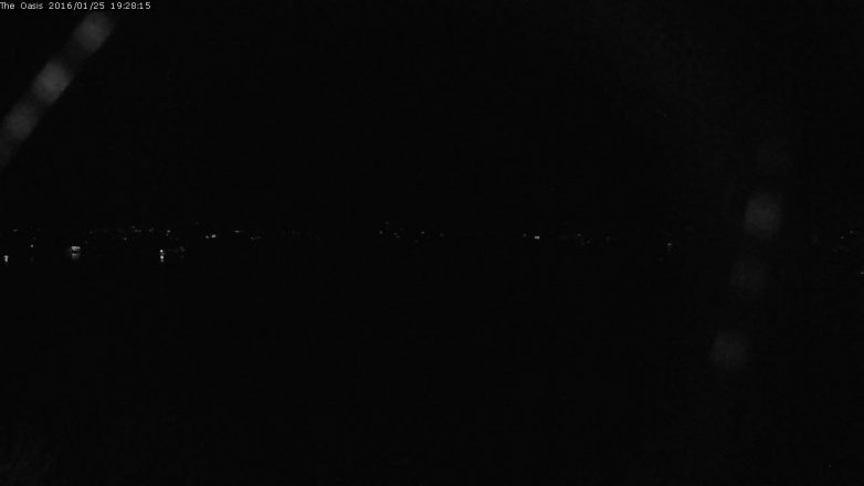 Lake Travis webcam, January 25, 2016 6:35 PM CT