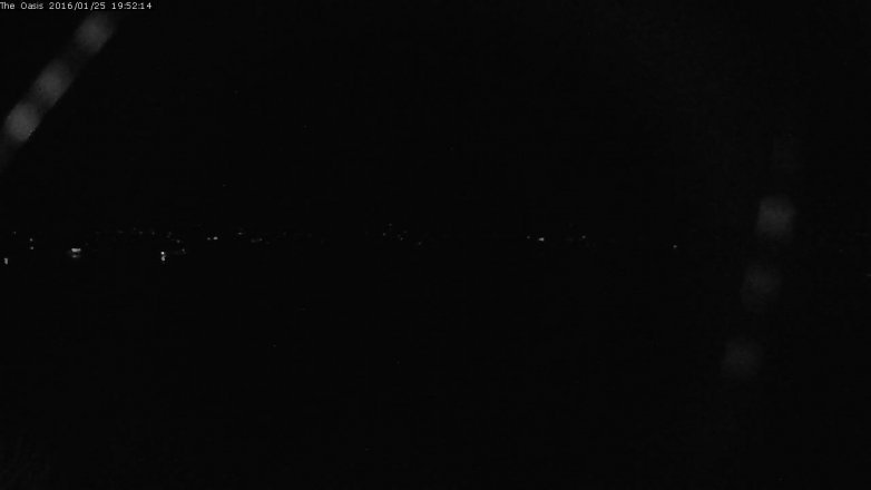 Lake Travis webcam, January 25, 2016 7:00 PM CT