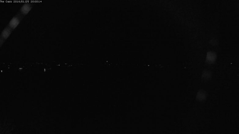 Lake Travis webcam, January 25, 2016 7:05 PM CT