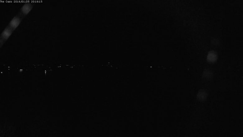 Lake Travis webcam, January 25, 2016 7:25 PM CT