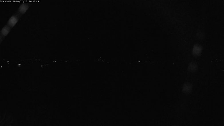 Lake Travis webcam, January 25, 2016 7:40 PM CT