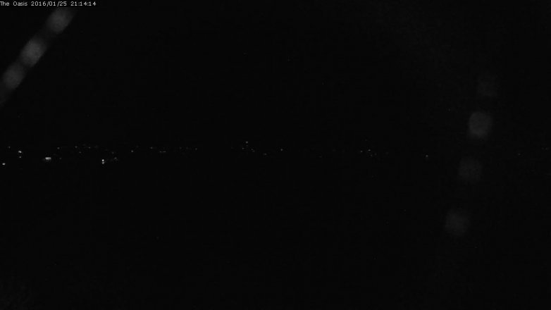 Lake Travis webcam, January 25, 2016 8:20 PM CT
