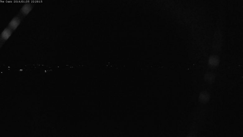 Lake Travis webcam, January 25, 2016 9:35 PM CT