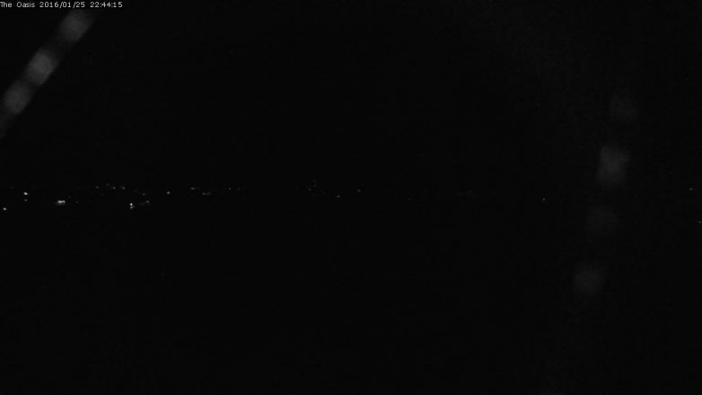 Lake Travis webcam, January 25, 2016 9:50 PM CT