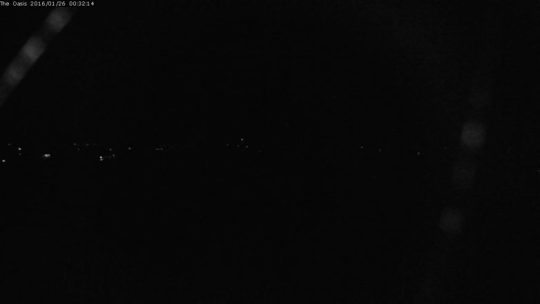 Lake Travis webcam, January 25, 2016 11:40 PM CT