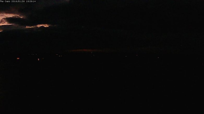 Lake Travis webcam, January 26, 2016 5:35 PM CT