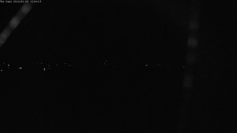 Lake Travis webcam, January 26, 2016 9:10 PM CT