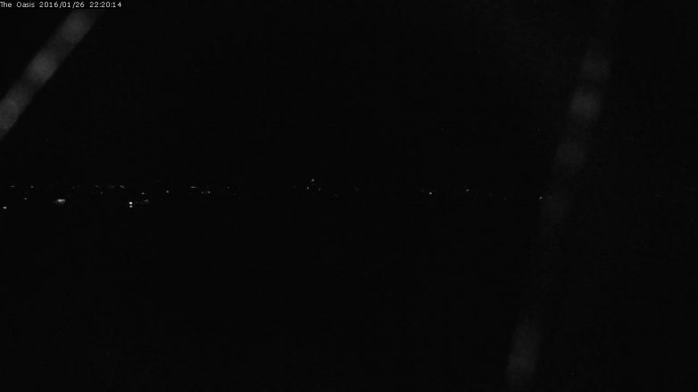 Lake Travis webcam, January 26, 2016 9:25 PM CT