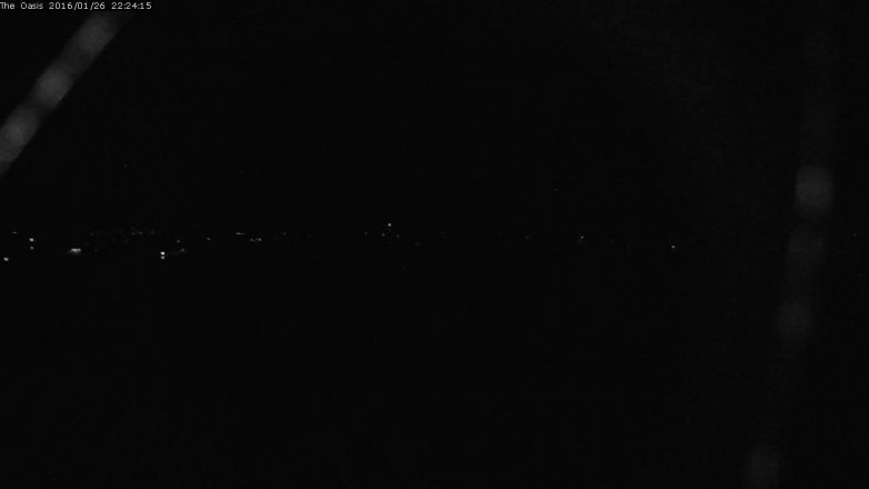 Lake Travis webcam, January 26, 2016 9:30 PM CT