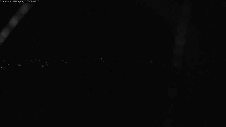 Lake Travis webcam, January 26, 2016 9:35 PM CT