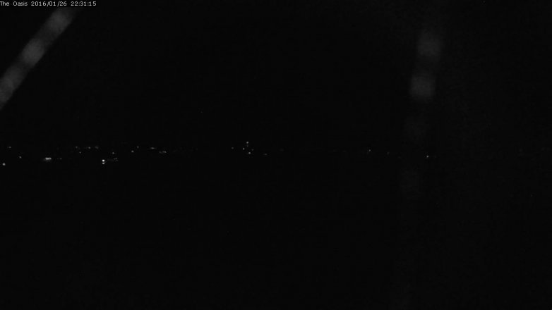 Lake Travis webcam, January 26, 2016 9:40 PM CT