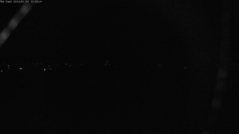Lake Travis webcam, January 26, 2016 9:45 PM CT