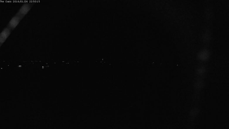 Lake Travis webcam, January 26, 2016 9:55 PM CT