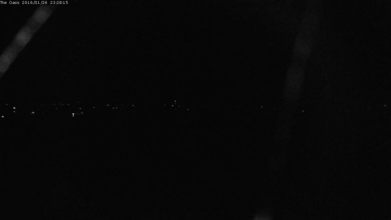 Lake Travis webcam, January 26, 2016 10:35 PM CT