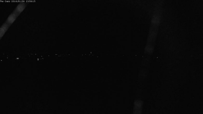Lake Travis webcam, January 26, 2016 11:05 PM CT