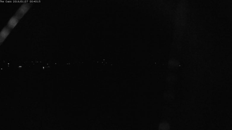 Lake Travis webcam, January 26, 2016 11:50 PM CT