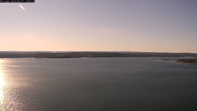 Lake Travis webcam, January 27, 2016 3:00 PM CT