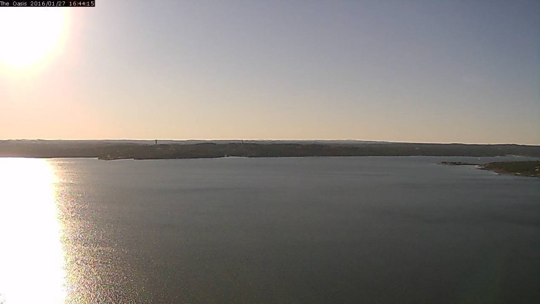 Lake Travis webcam, January 27, 2016 3:50 PM CT