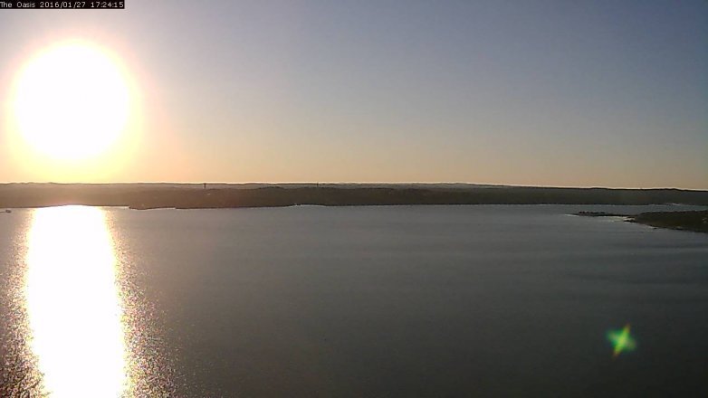 Lake Travis webcam, January 27, 2016 4:30 PM CT