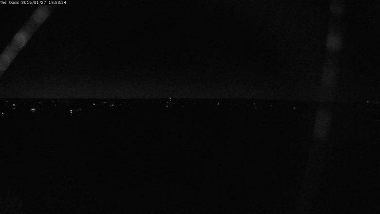 Lake Travis webcam, January 27, 2016 6:05 PM CT