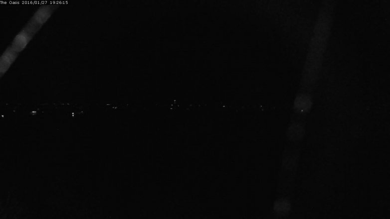 Lake Travis webcam, January 27, 2016 6:35 PM CT