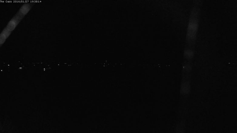 Lake Travis webcam, January 27, 2016 6:45 PM CT