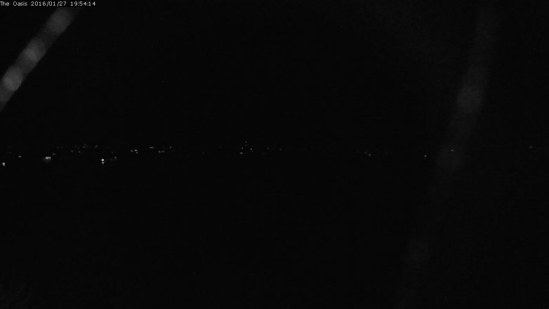 Lake Travis webcam, January 27, 2016 7:00 PM CT