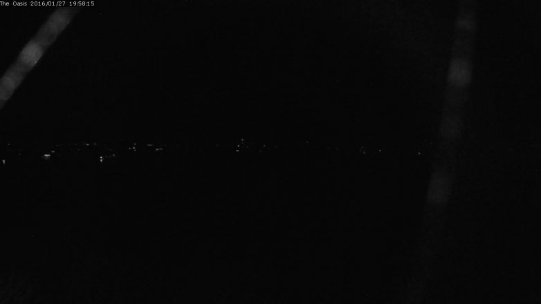 Lake Travis webcam, January 27, 2016 7:05 PM CT