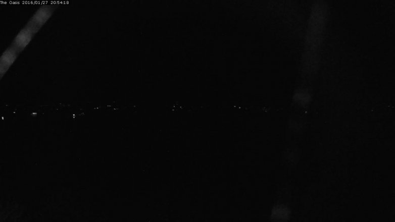 Lake Travis webcam, January 27, 2016 8:00 PM CT
