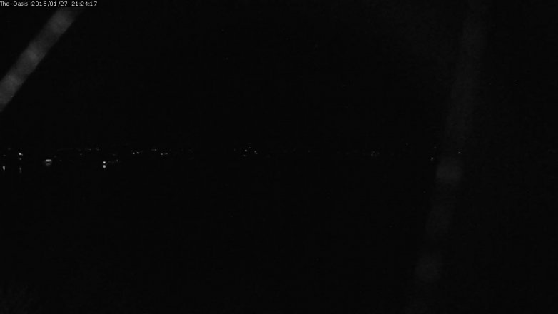 Lake Travis webcam, January 27, 2016 8:30 PM CT