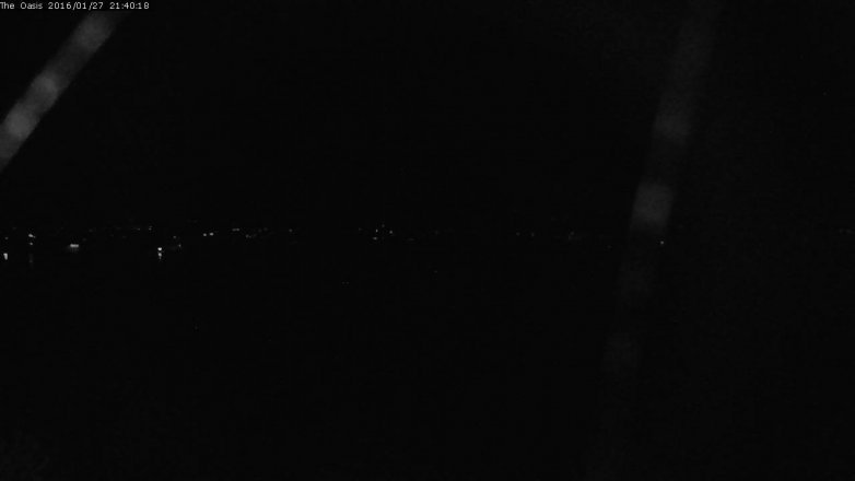 Lake Travis webcam, January 27, 2016 8:45 PM CT