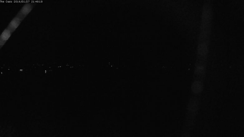 Lake Travis webcam, January 27, 2016 8:55 PM CT