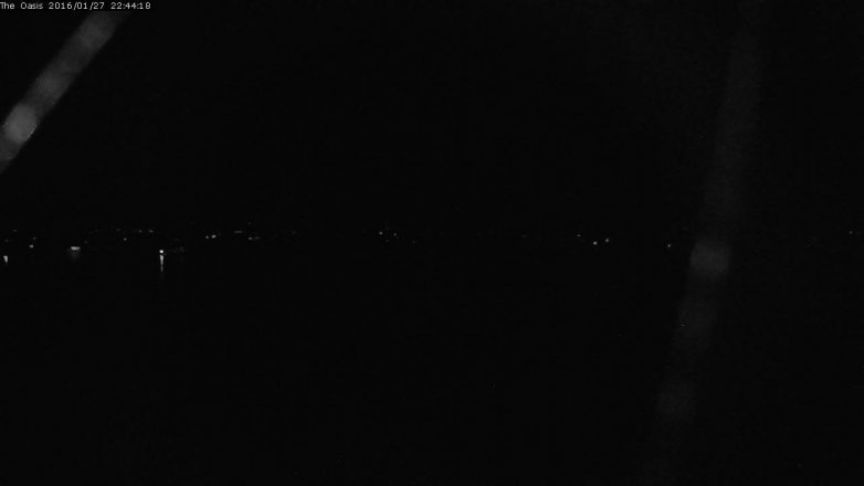 Lake Travis webcam, January 27, 2016 9:50 PM CT