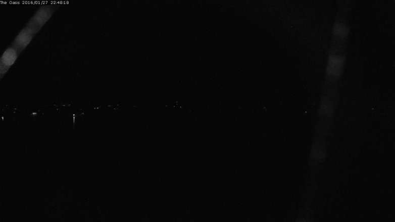 Lake Travis webcam, January 27, 2016 9:55 PM CT
