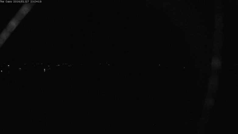 Lake Travis webcam, January 27, 2016 10:30 PM CT